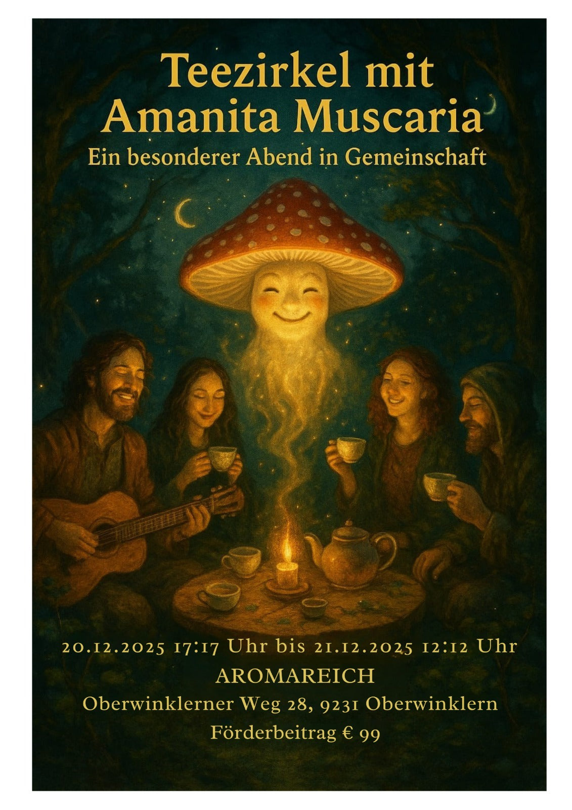 Teezirkel mit Amanita Muscaria 20.12.2025 - 21.12.2025
