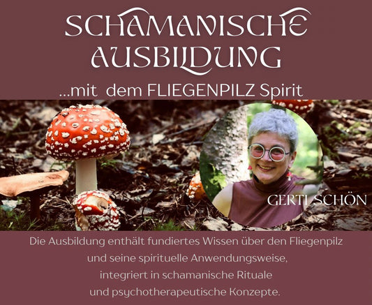 SCHAMANISCHES TRAINING MIT DEM FLIEGENPILZ SPIRIT für Heilerinnen und Heiler