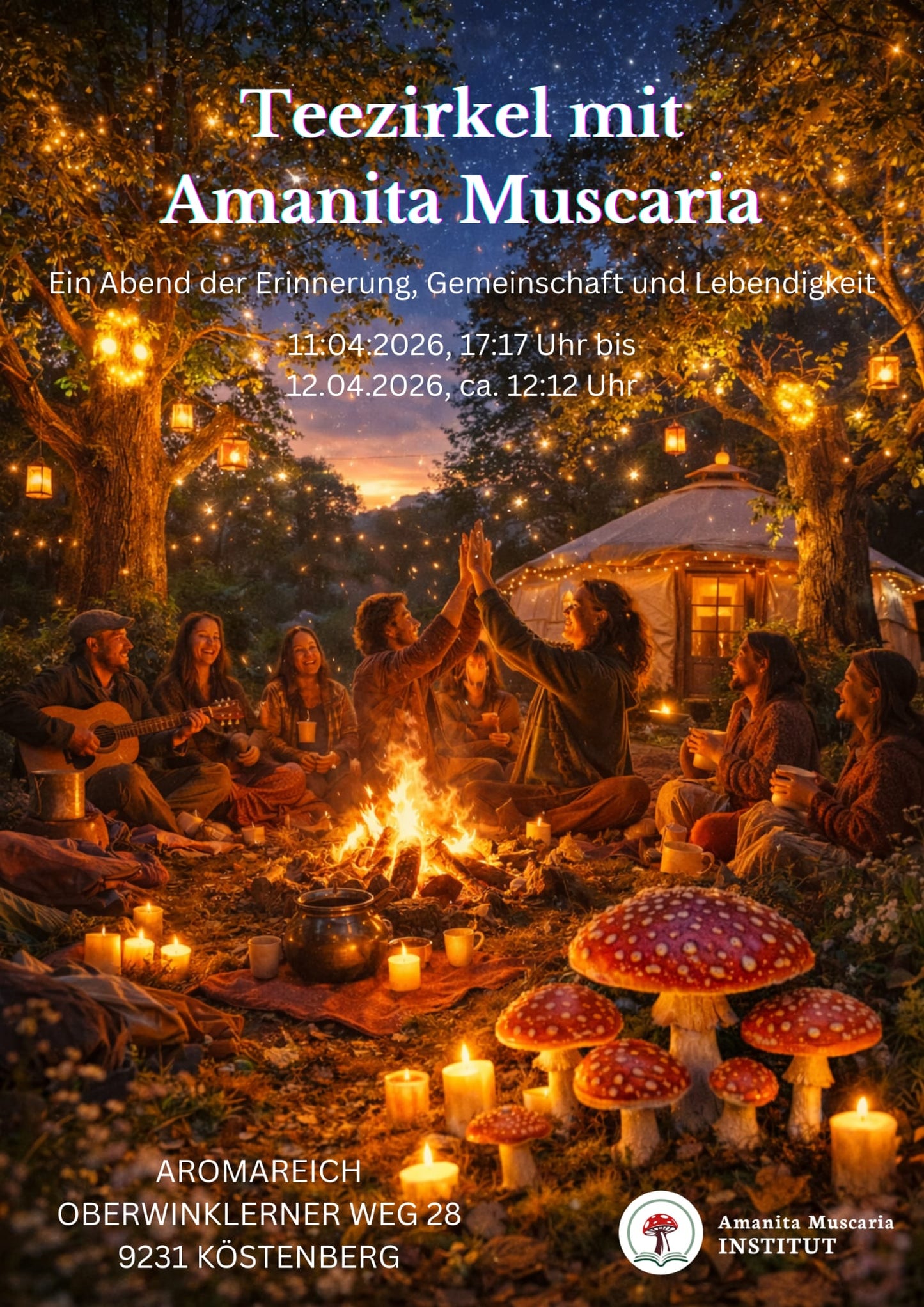 Teezirkel mit Amanita Muscaria 11.04.2026 in Kärnten