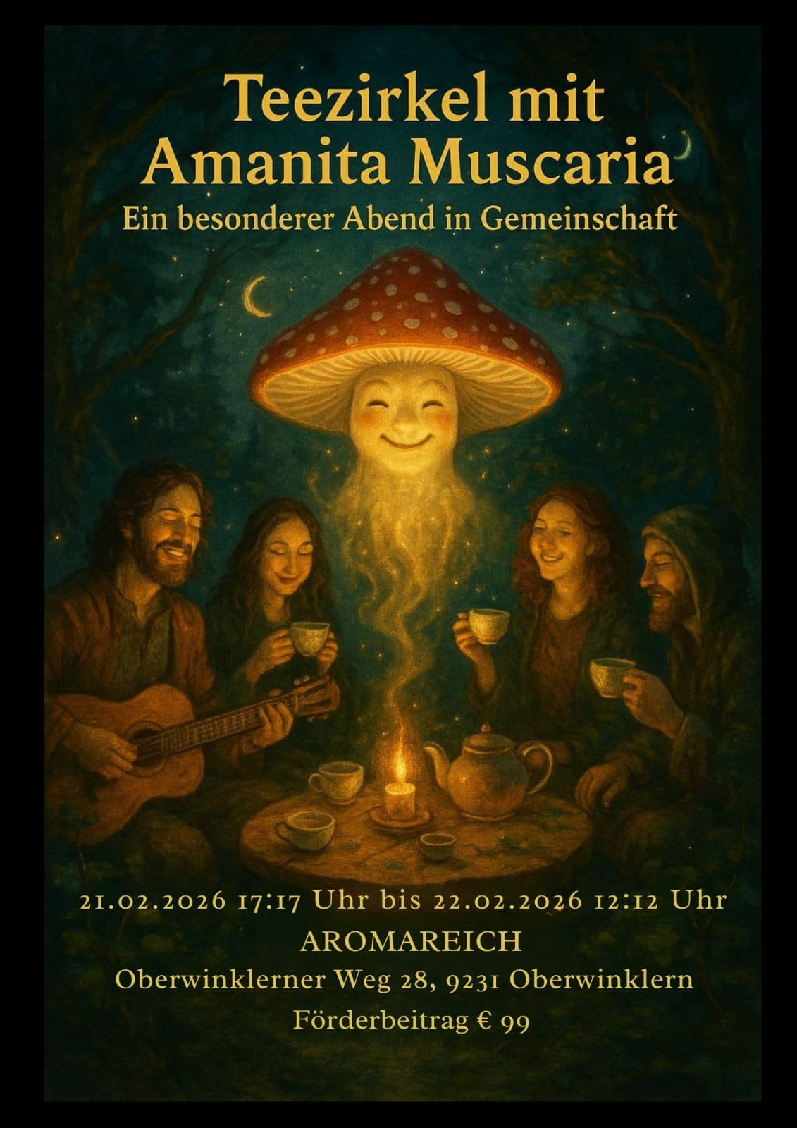 Teezirkel mit Amanita Muscaria 21.02.2026 - 22.02.2026
