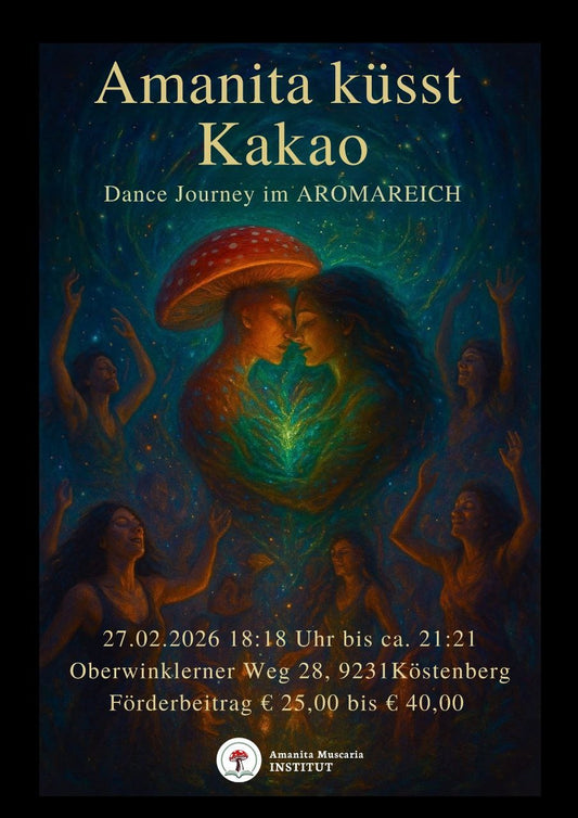 Amanita küsst Kakao Dance Journey 27.02.,026 Köstenberg AROMAREICH